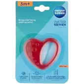 Canpol Babies hart waterbijtring voor baby's - 3m+ Rood
