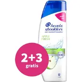 Head & shoulders 2+3 gratis: Shampoo Apple Fresh 330 ml