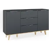 Vicco Nautica Dressoir – 138 x 82 cm Antraciet