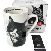 Queen Isabell Porseleinen Kattenmok - Perfect cadeau voor kattenliefhebbers