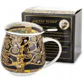 Queen Isabell Porseleinen Theemok met Infuser - "Levensboom" Design