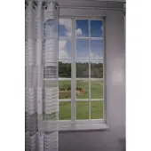 2lif Sevilla curtain white 140 cm x 260 cm burn-out curta