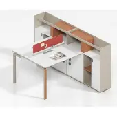 AEA Bureau voor 2 personen, werkplek, modern kantoormeubilair