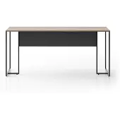 AEA Modern bruin bureau, stijlvol werkvertrek, houten tafels