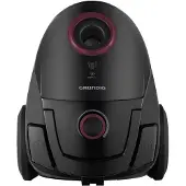 Grundig VCC 3850 A, Stofzuiger, Rood, Zwart