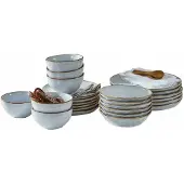 Loberon Servies set van 24 Veena