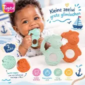 Tigex Bijtringen 2 Stuks – Eerste Tandjes – Ergonomische Tandjesring – Vanaf 3 Maanden