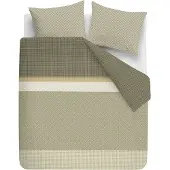 Beddinghouse Jente dekbedovertrek - Lits-Jumeaux XL - 260 x 200/220 cm - Groen