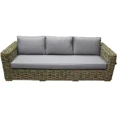 AVH-Collectie Serva 3-zitsbank naturel rotan