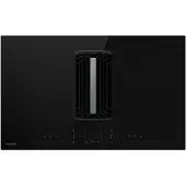 Klarstein Kookplaat AirJet FlexPro Down Air systeem + Afzuigkap - Inductiekookplaat met Inbouwafzuigkap - 4 Zones - voor Keuken Inbouw - Stil Energiezuinig LED - Kookveld - Cooktop - Hob