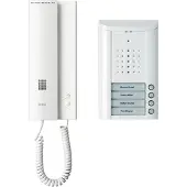 Ritto Entravox Complete set voor Deurintercom Kabelgebonden Viergezinswoning Wit