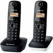 Panasonic KX-TG1612 draadloos telefoonapparaat, met nummerweergave, 15 uur spreektijd, 7 dagen stand-by, DECT