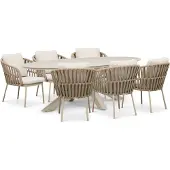 Coco Elara/Lunea 240x120 cm dining tuinset 7-delig