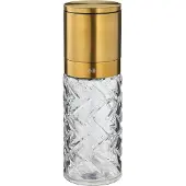 Cilio Cristallo Zout- in Pepermolen 16cm Glas Goud