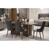 AEA Esszimmer Set Luxus 6x Stühle Esstisch Essgruppe Garnitur Lehnstühle Modern