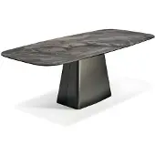 AEA Esstisch Esszimmer Einrichtung Modern Schwarz Luxus Design Holz Tisch