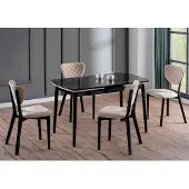 AEA Hochwertig Komplett Esstisch 4х Stühle Luxus Esszimmer Einrichtung Design Luxus