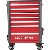 Gedore 3301690 Werkplaatswagen ABS kunststof, Plaatstaal Kleur (specifiek): Rood