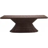 AEA Tuintafel, riet, bruin, luxe, modern design, salontafel, hoogwaardige kwaliteit
