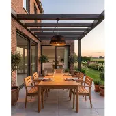 Luminous Lumora Ceiling - Terrasverwarmer 2000 watt - Infraroodverwarming - Verlichting