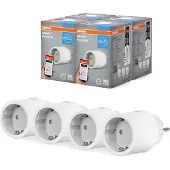 Osram Doos 4x Wandcontactdoos | Wit IP20
