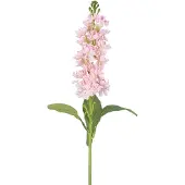 Easyplants | Kunstbloem Violier 78 cm roze | Zijde | Nepbloemen | roze | Onderhoudsvrij | Kant-en-klaar