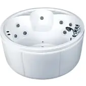 AEA Whirlwanne Whirlpool Blubberbad Hydromassagewanne Spa-Bad Sprudelbad 150x150 cm