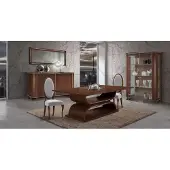 AEA Esstisch 4х Stühle Vitrine Sideboard 8tlg Esszimmer Set Gruppe Garnitur
