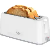 Solac TL5421 Broodrooster, dubbele sleuven, lang, 1200W, wit