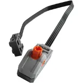 LEGO Hellgrau Electric, omgekeerde polariteit adapter (bb0339c02) – nieuw
