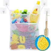 OEM Badkamerorganizer voor speelgoed, met 4 sterke, zelfklevende haken