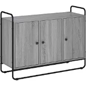 vidaXL Dressoir Grijs Sonoma 102 x 35 x 75 cm Bewerkt hout
