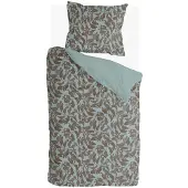 Walra katoenen 1-persoons dekbedovertrek 140x220 cm - blauw