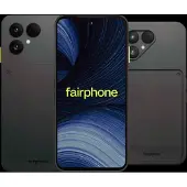 Fairphone 6+ 256GB Zwart 5G + 6+ Protective Back Cover Zwart