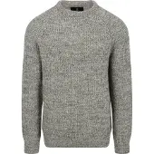 Barbour Trui groen grof gebreid