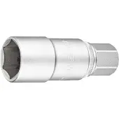 Hünersdorff Uitloopkraan | HD-PE 19 mm | brede schroefdraad d. 22 mm | 1 stuk - 550100 550100