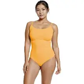Cfab Shaping-badpak 'Shaping - Badeanzug mit Raffung' neonoranje