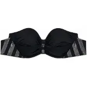 MILENKA Bikinitop '- bikini top - black metallic' zwart