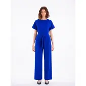 BIBI SAKALIEVA Jumpsuit 'Royal Blue Wide-Leg Jumpsuit' royal blue/koningsblauw