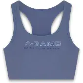 A-Game Sport bh 'Frame' blauw / wit