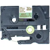 Brother TZe-RM54 - Zijdeachtig - Goud op mintgroen - Rol (2,4 cm x 4 m) 1 cassette(s) - geschikt voor PT-D600, P-Touch PT-3600, D600, D800, E550, P750, P900, P950, P-Touch EDGE PT-P750