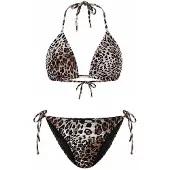 Emilie collection Bikini 'Bikini leopard print' bruin