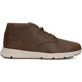 Timberland Men Parker Street Mid Lace Up Sneaker Dark Brown Full Grain-Schoenmaat 41,5