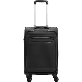 D & n lederwaren Trolley 'Travel Line 9504' zwart