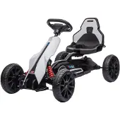 HOMCOM Elektrische kindergo-kart, 3-5 km/u, met 2 versnellingen