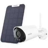 Reolink Argus Series B320 Met Zonnepaneel Slimme Binnen- / Buitencamera Wit