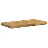 vidaXL Rechthoekig Tafelblad 90 x 50 x 3,5 cm Rechthoekig Wit