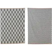 Mette Ditmer Mini-Max keukendoek 2-pack Grijs (grijs), 50x70 cm