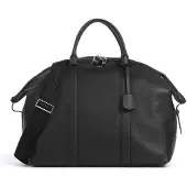 BOSS Derwil Weekender reistas Leder 45 cm zwart