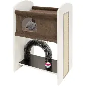 Ferplast Kattenmeubel Leo 50x37x84 cm Bruin
